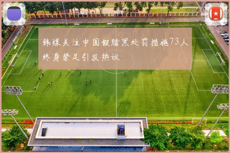 韩媒关注中国假赌黑处罚措施73人终身禁足引发热议